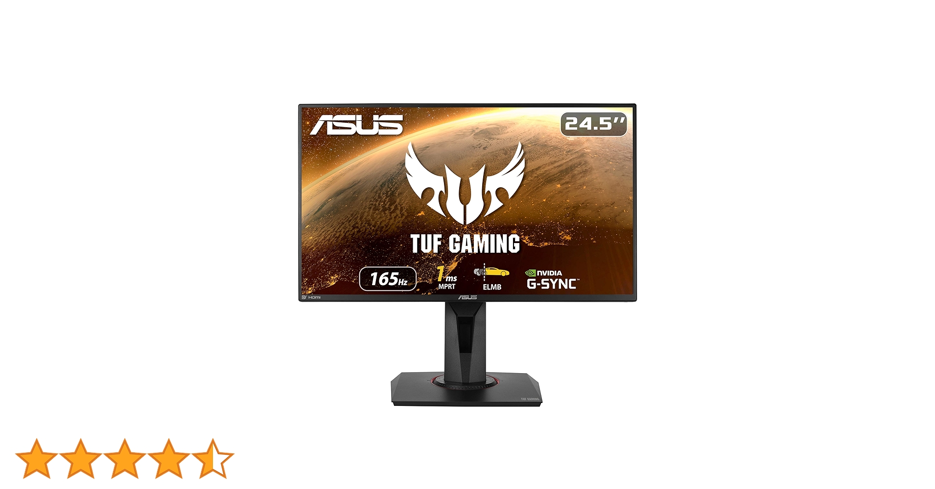 ASUS TUF Gaming VG259QR 24.5インチ 165Hz TUF GAMING VG259QR